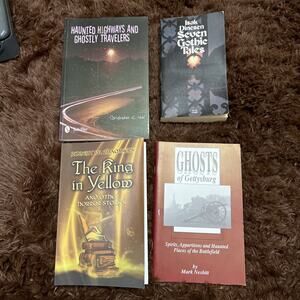 Set of 4 Books Gothic Tales Horror Stories Ghosts Stories Haunted Highways